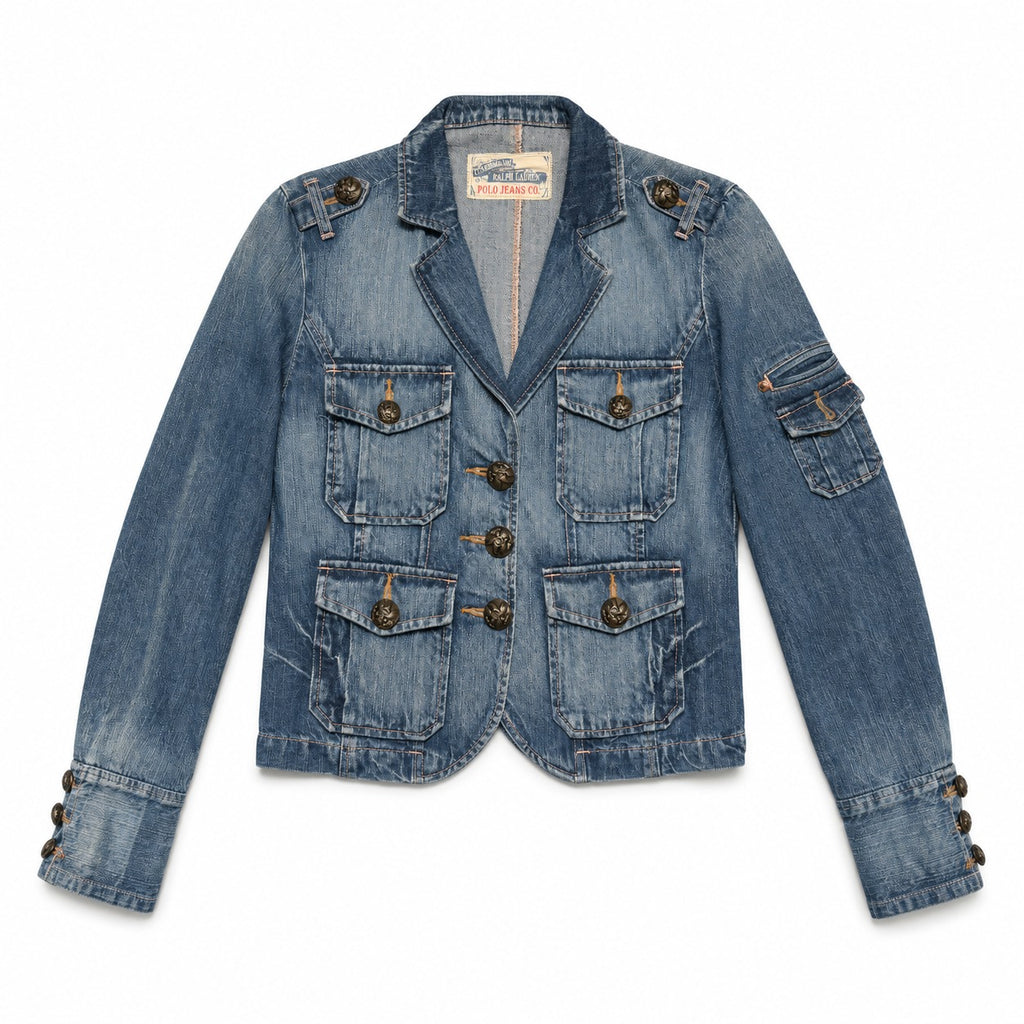 Polo Jeans Co. Utility Denim Blazer - view 1