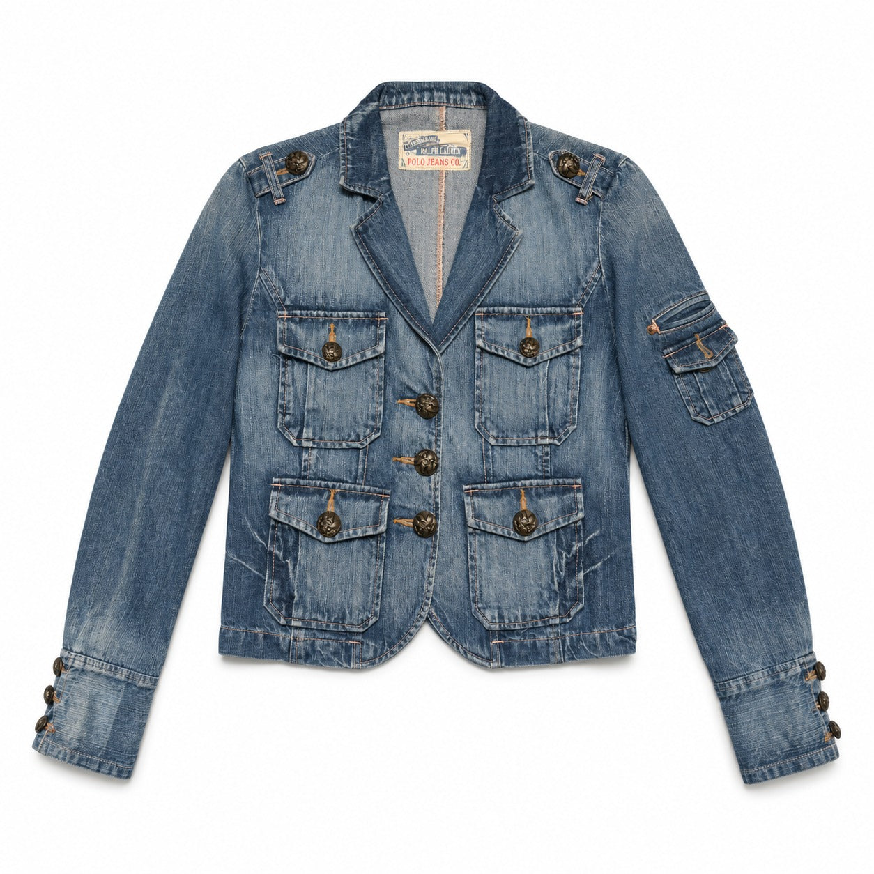Polo Jeans Co. Utility Denim Blazer - view 1
