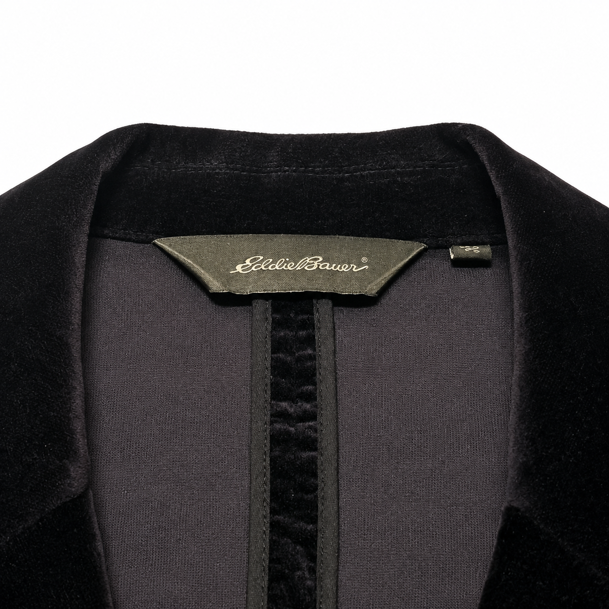 Black Velvet Tailored Blazer - view 1