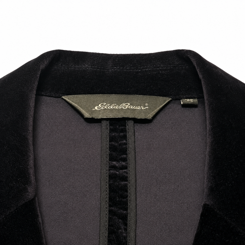 Black Velvet Tailored Blazer - view 1