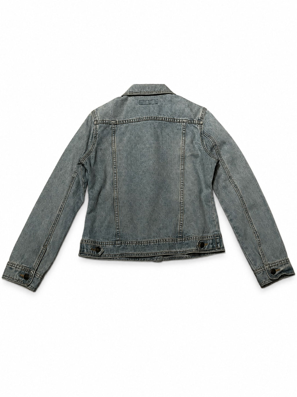 Pale Static Denim Trucker Jacket - view 1