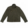 Olive Green Multi Pocket Biker Jacket - view 1
