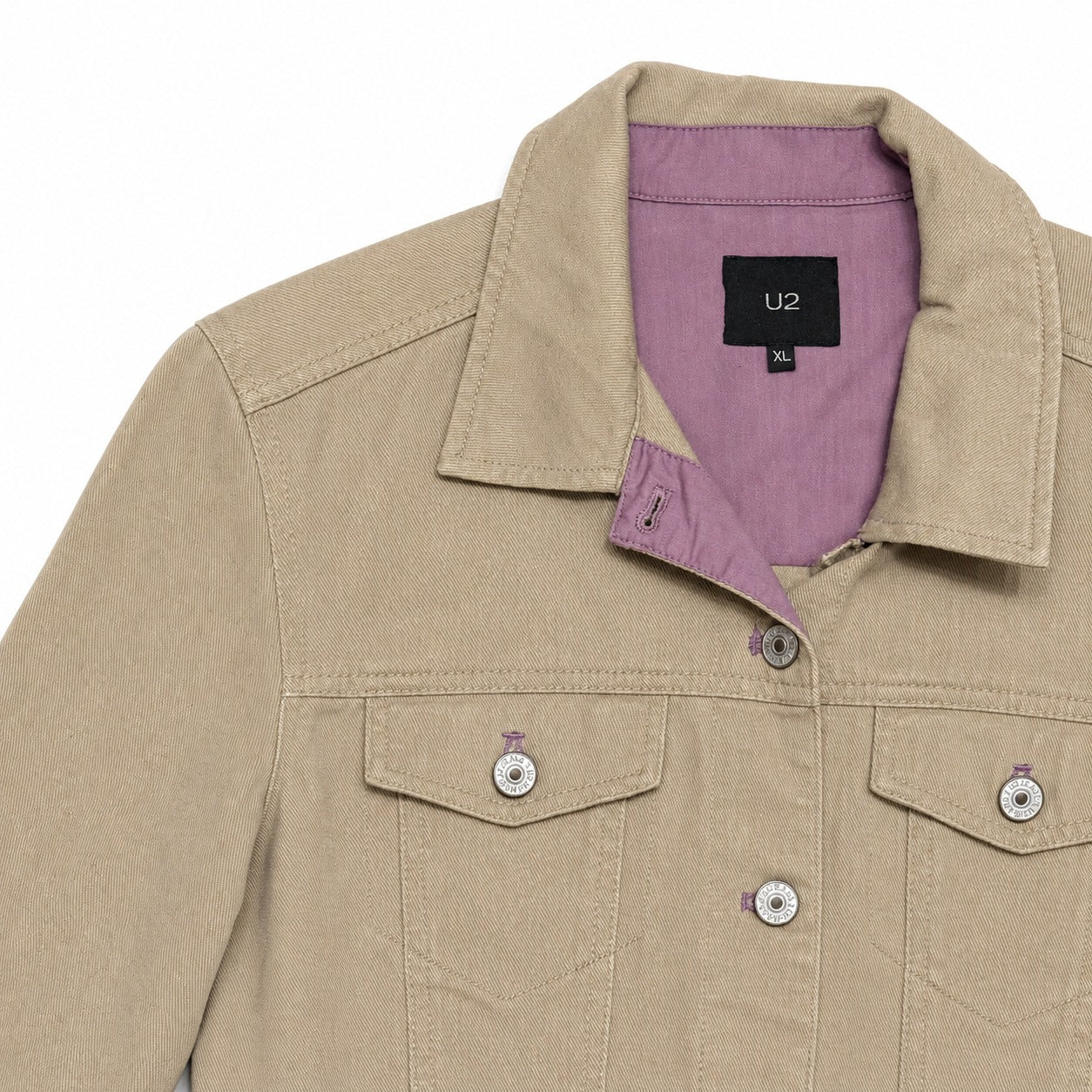 Dust Bloom Contrast Denim Jacket - view 2