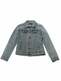 Pale Static Denim Trucker Jacket - view 3