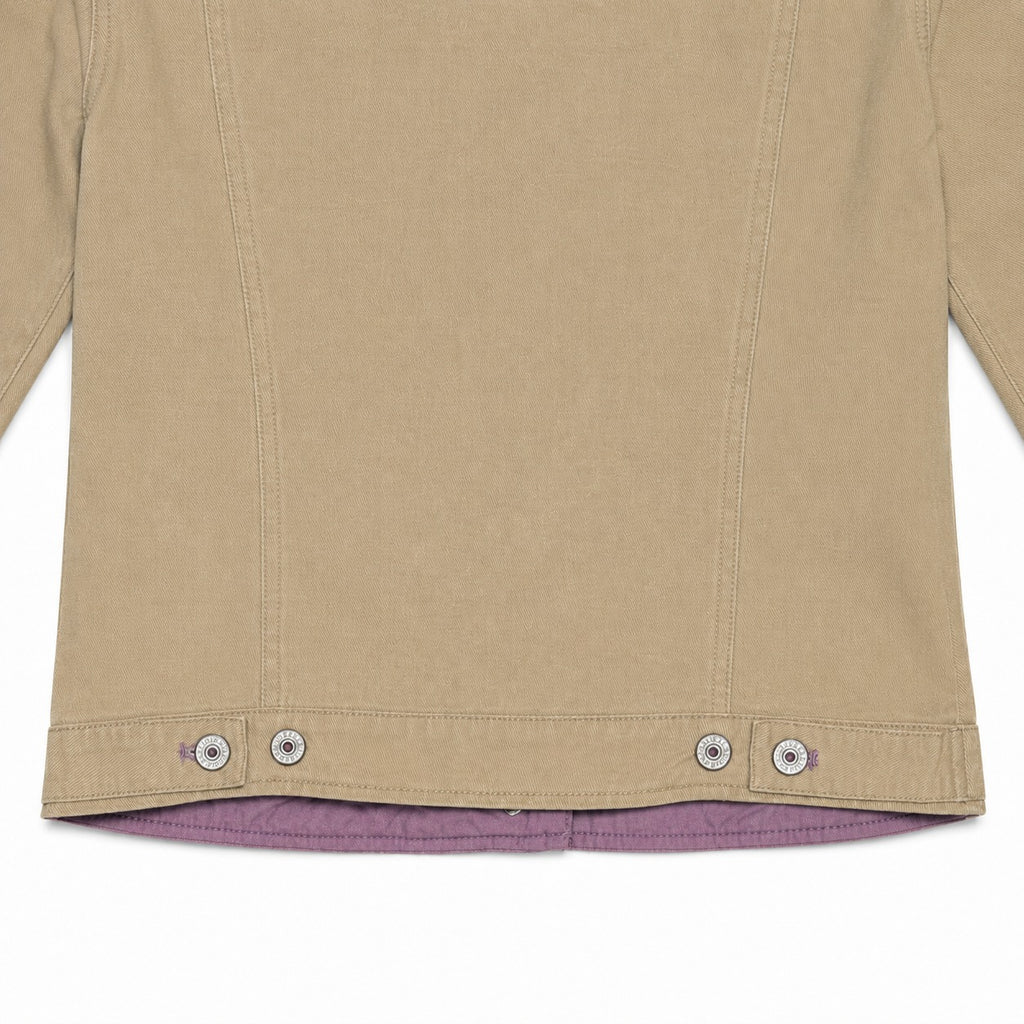 Dust Bloom Contrast Denim Jacket - view 3