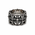 Chrome Arch Structure Ring