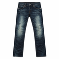 High Contrast Coated Resin Treated Denim