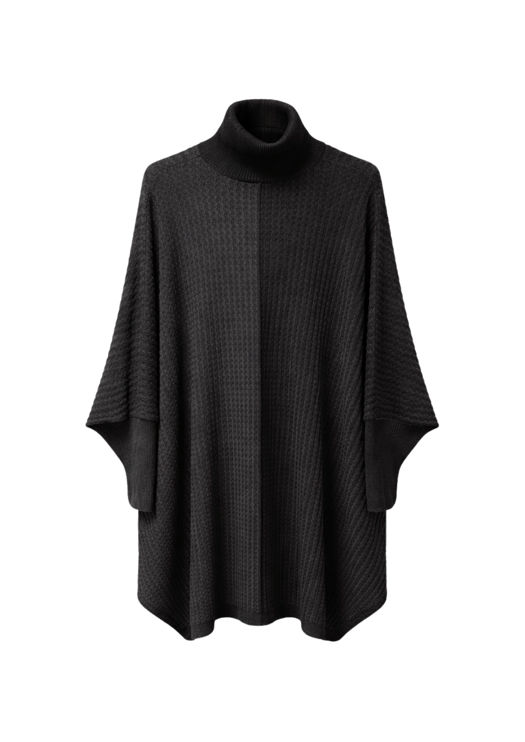 YOHJI YAMAMOTO INSPIRED CAPE - Front view