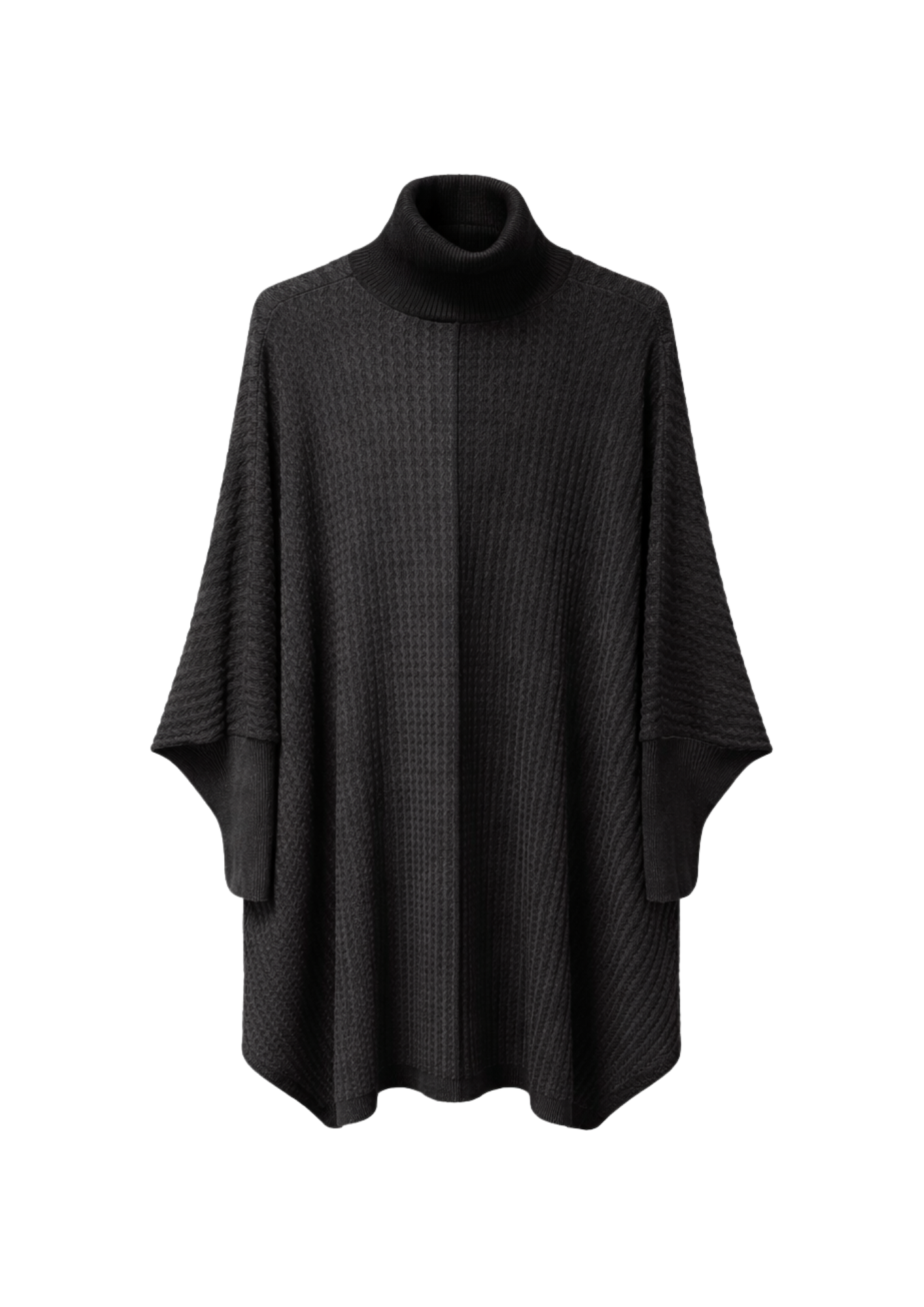 YOHJI YAMAMOTO INSPIRED CAPE - Front view