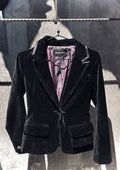 Tornado Mart Dark Velvet Blazer