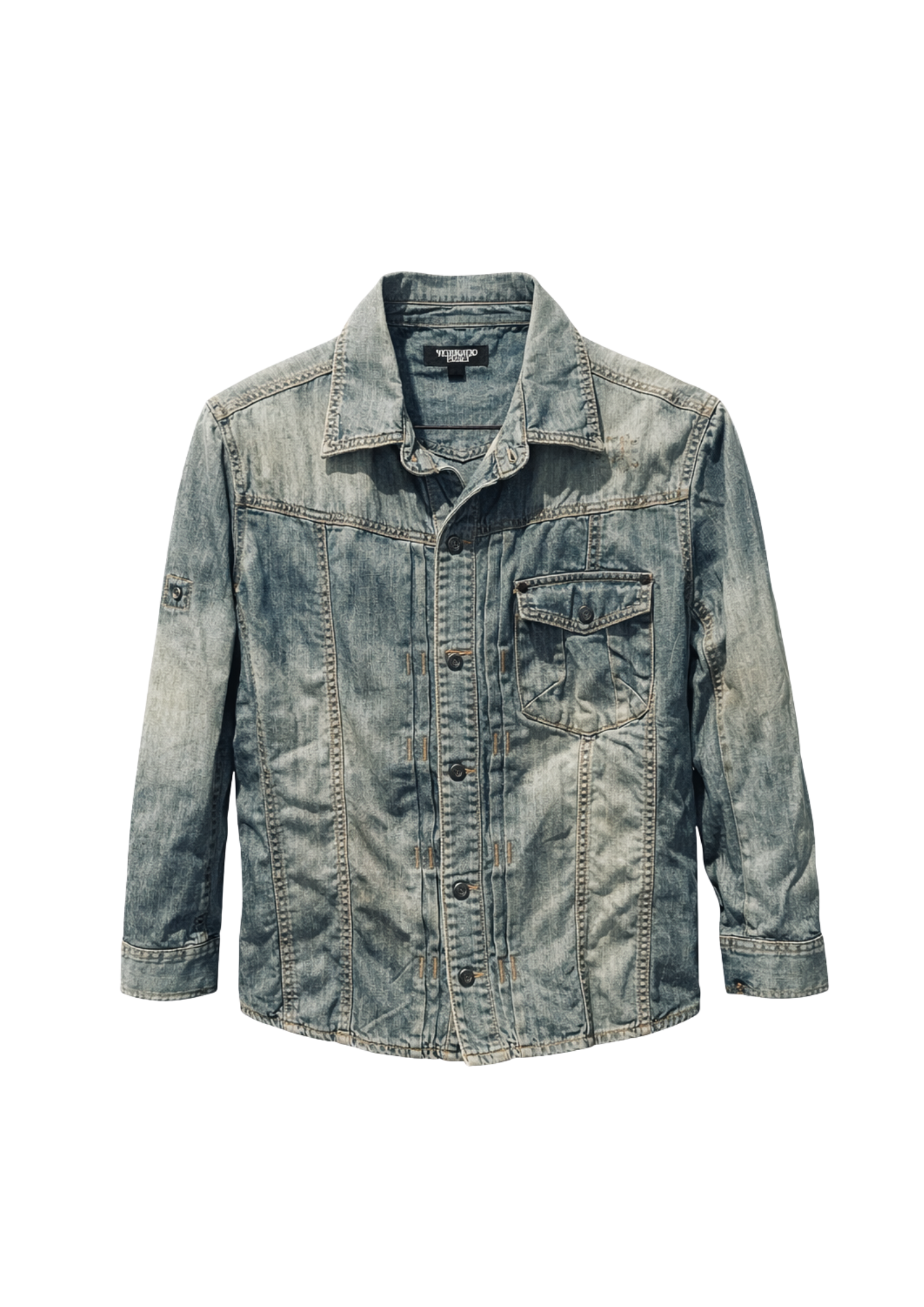 Tornado Mart Structured Vintage Denim Jacket