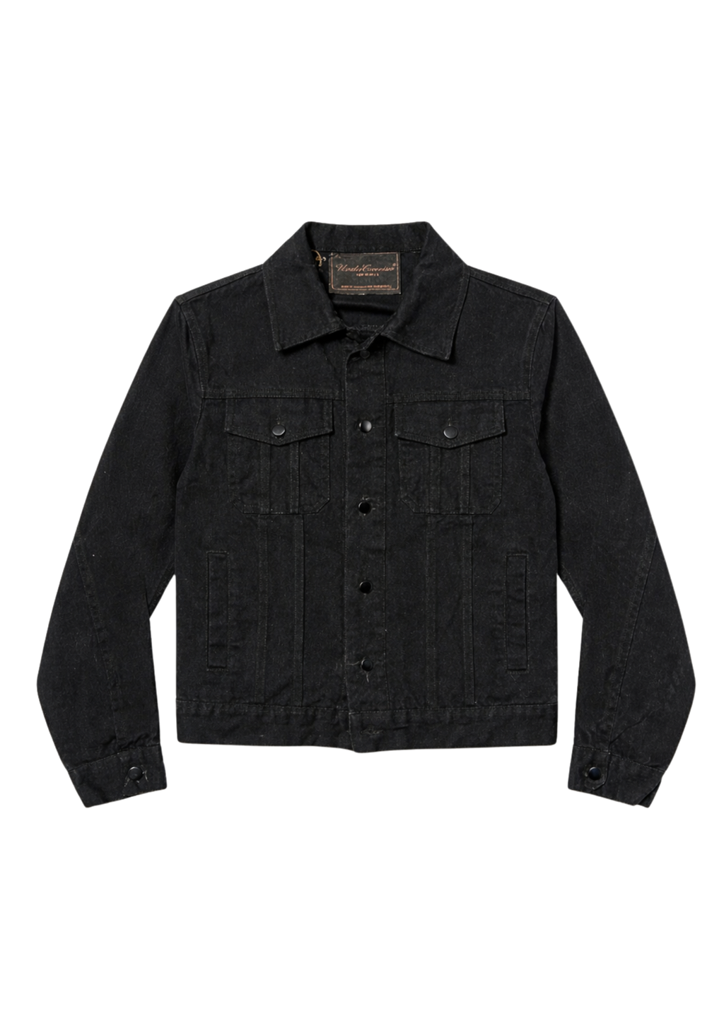 Undercoverism by Jun Takahashi Vintage Wash Cropped Denim Jacket