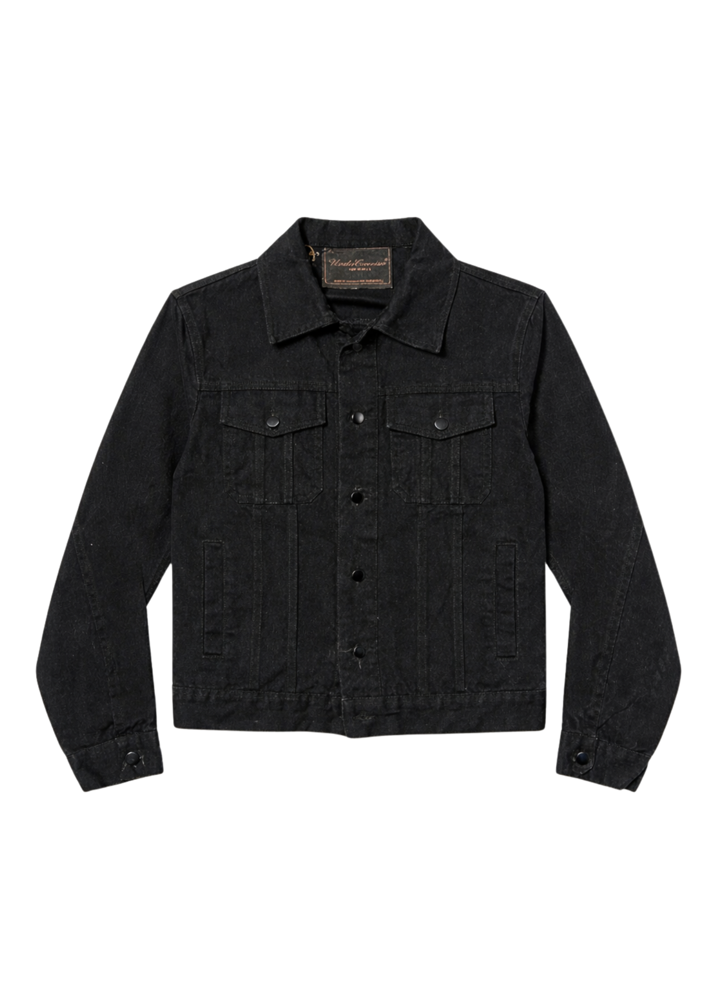 Undercoverism by Jun Takahashi Vintage Wash Cropped Denim Jacket