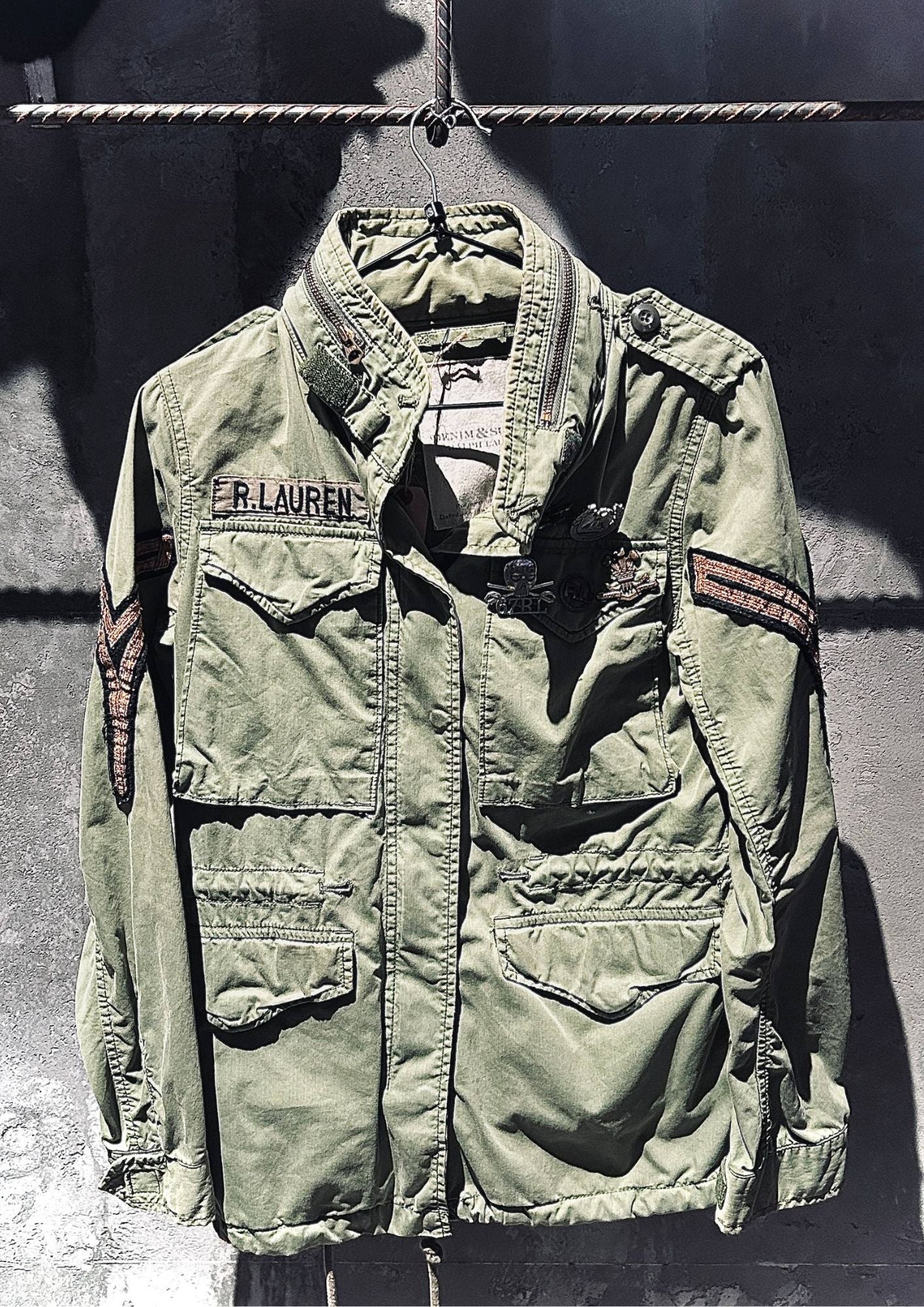 Ralph Lauren Military Field Jacket – Olive Green
