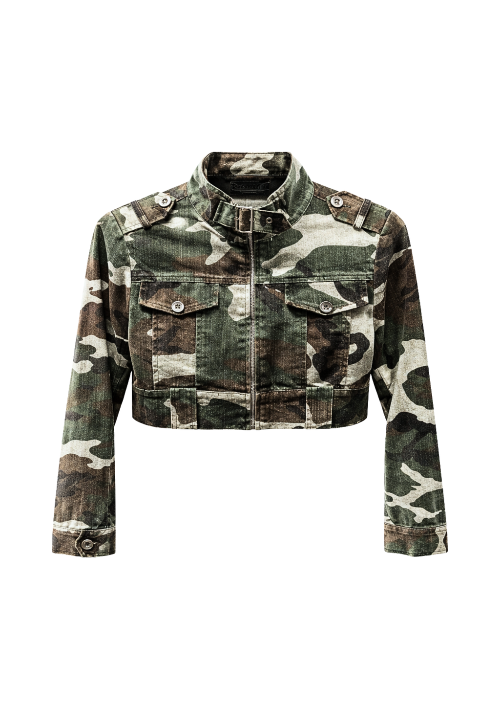BERNINI Cropped Tactical Jacket