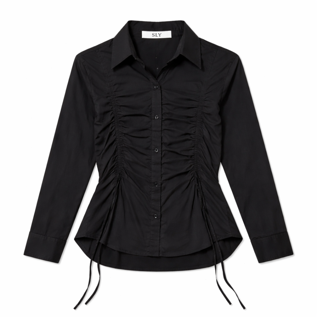SLY RARE Archival SLY "Neo Mode" Multi-Drawstring Shirt