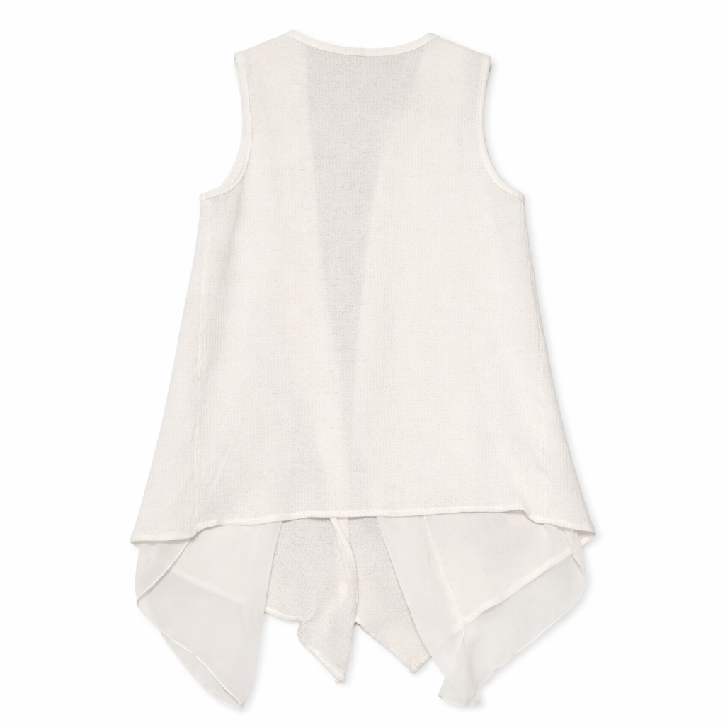 Flowy Semi-Transparent Vest