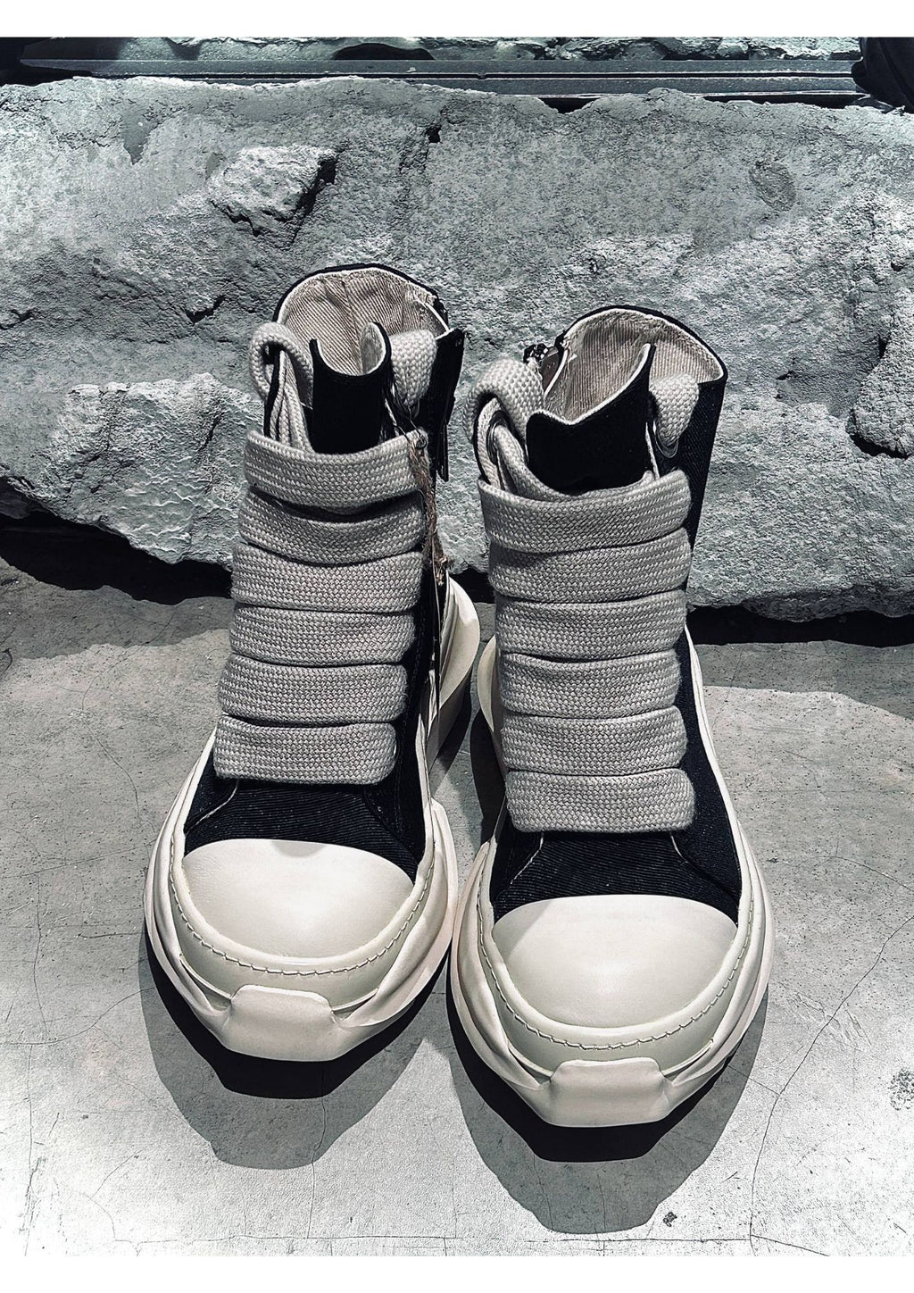 High-Top Platform Sneakers