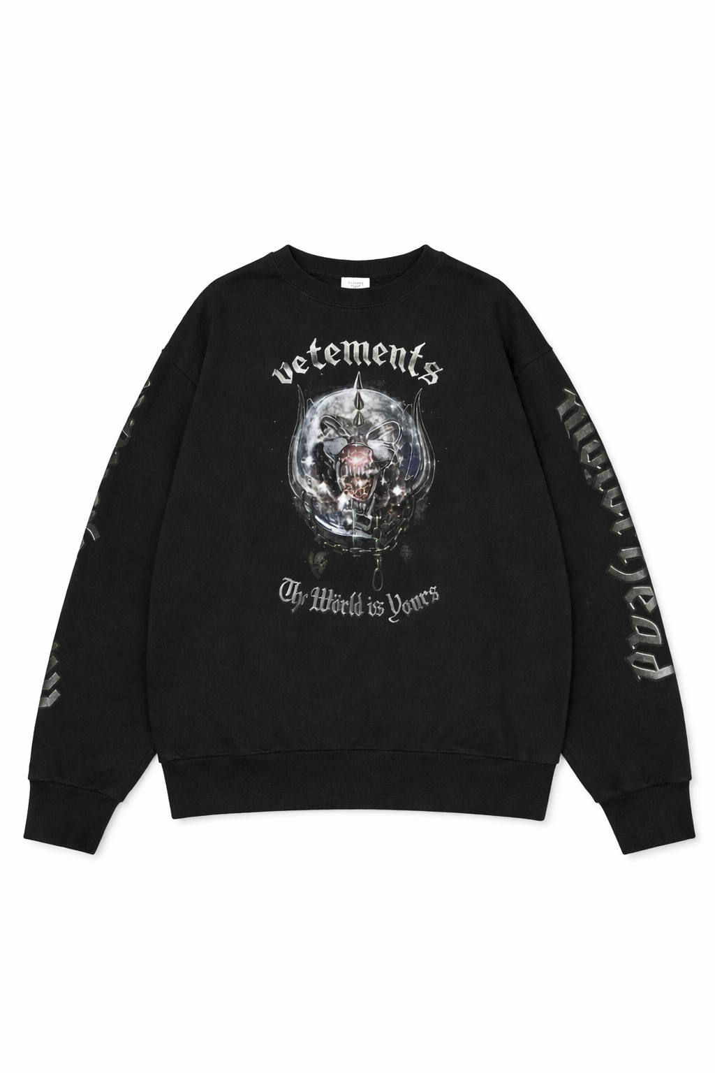 ARCHIVAL VETEMENES MOTORHEAD WORLD IS YOURS LONG SLEEVES