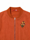Velvet Bomber Jacket