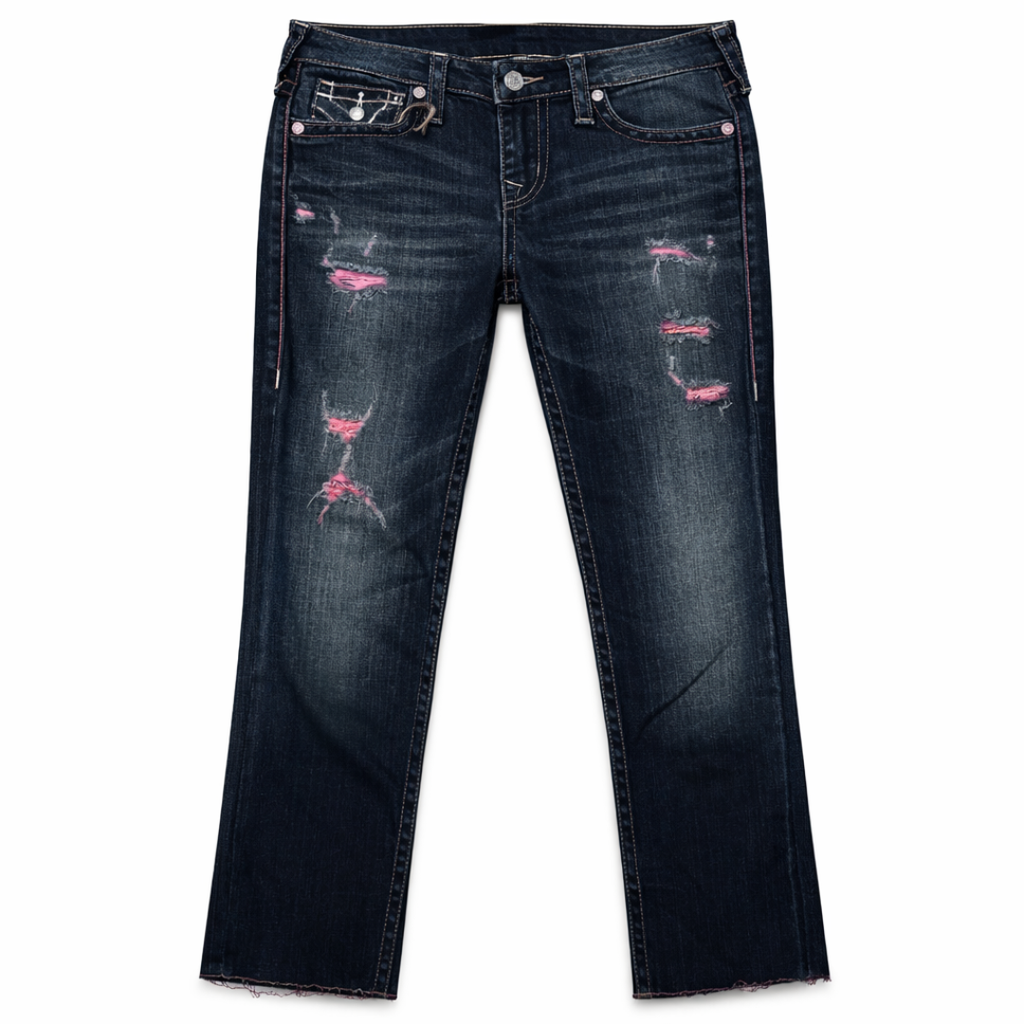True Religion Scarline straight cut denim