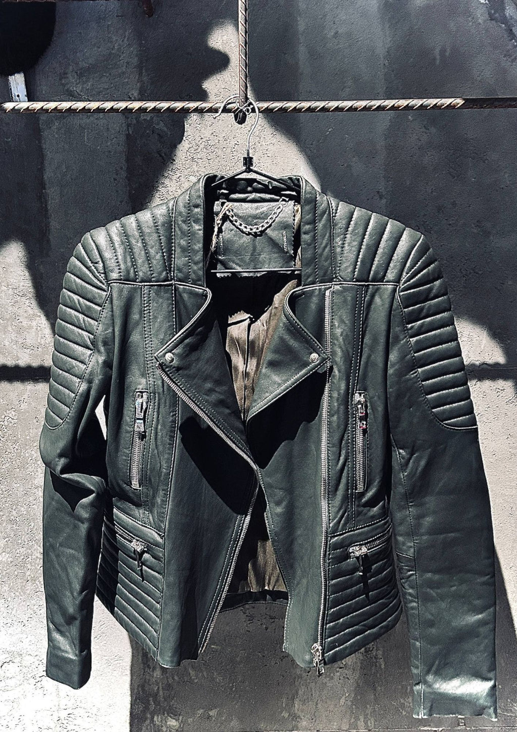 Balmain Lambskin Biker Jacket – Luxury Designer Style