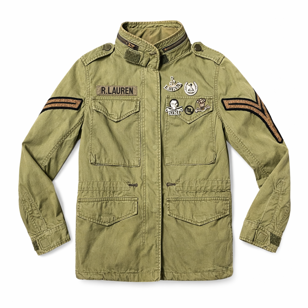 Ralph Lauren Multi-Patch M-65 Style Jacket