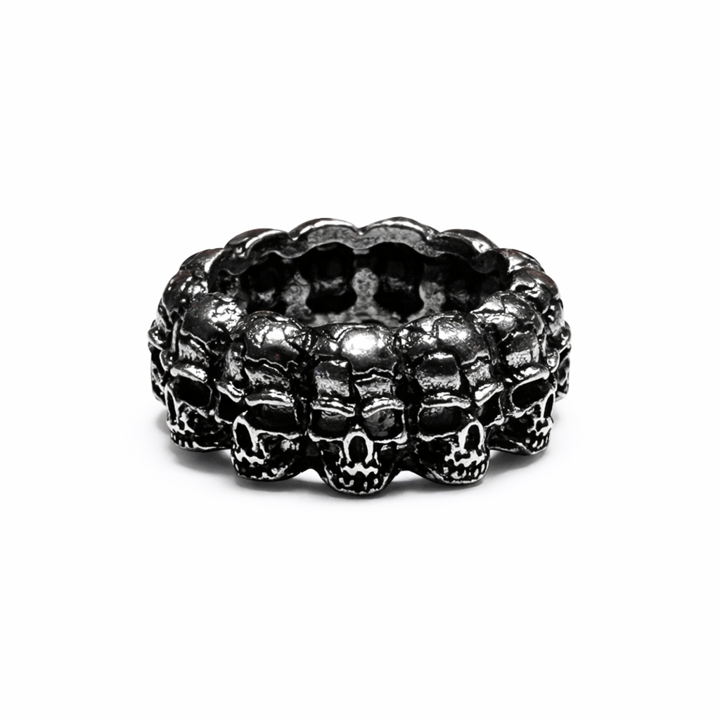 Skull Cluster Ring