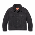 Archival Levi’s Sherpa-Lined Black Trucker Jacket