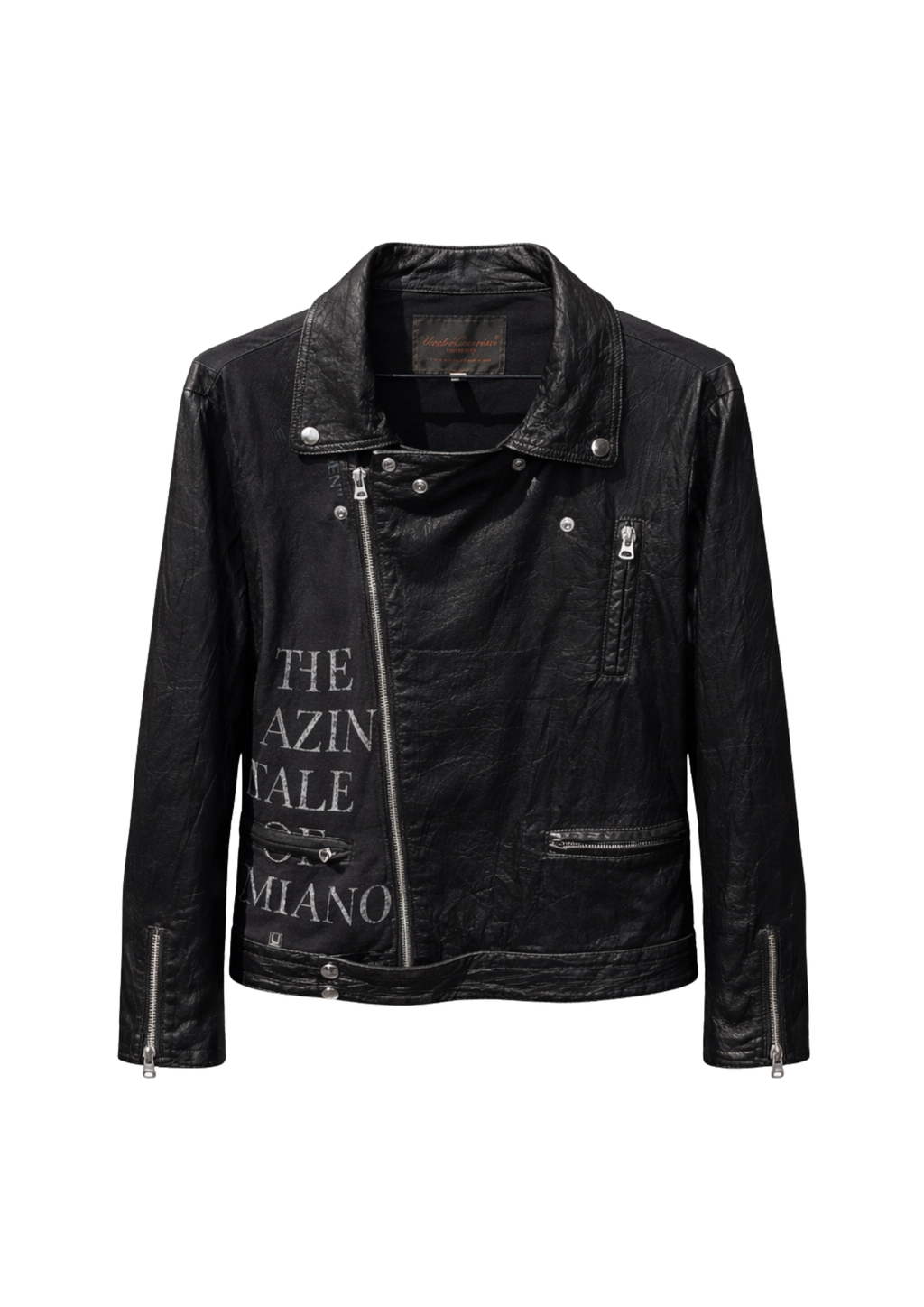 SS2006 UNDERCOVER Patchwork Docking Leather Riders