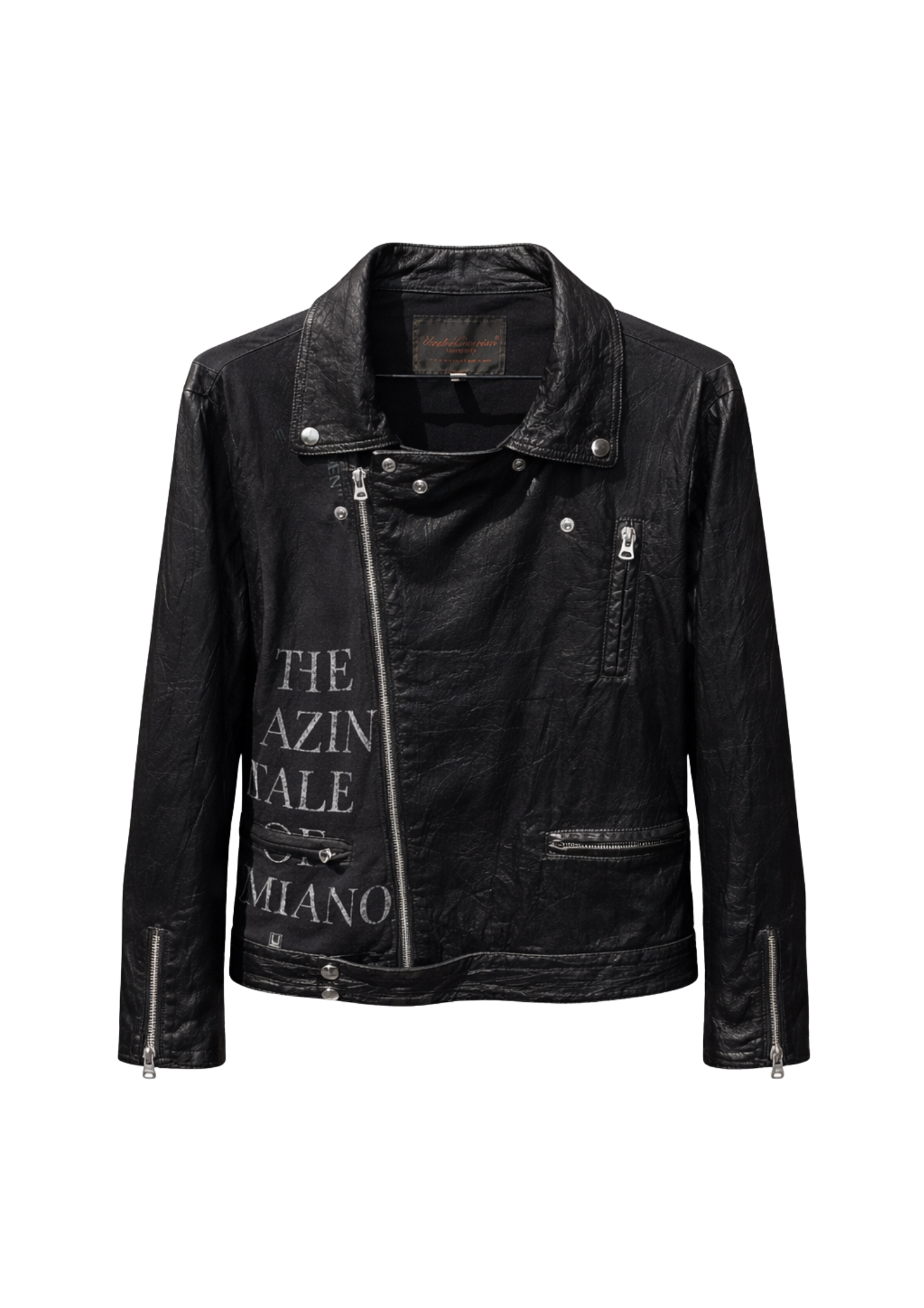 SS2006 UNDERCOVER Patchwork Docking Leather Riders