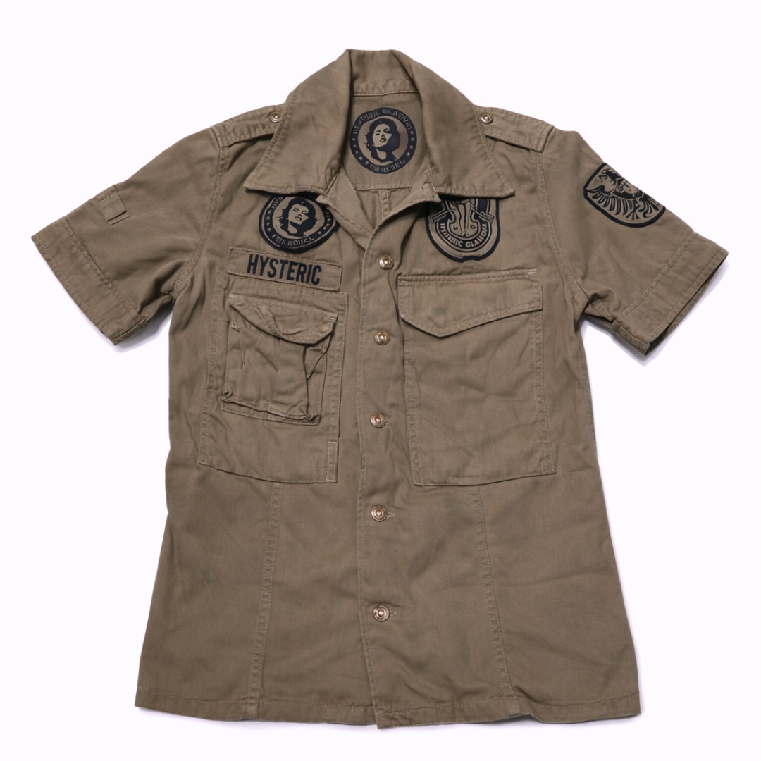 Hysteric Glamour ARCHIVAL Hysteric Glamour for Rebel Military Shirt