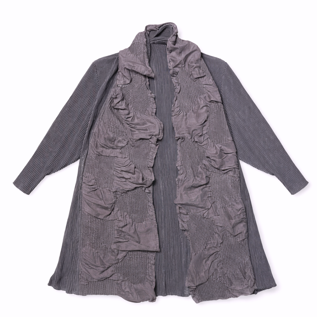 Issey Miyake PLEATS PLEASE inspired Archival Assymetrical Sleeves Outer