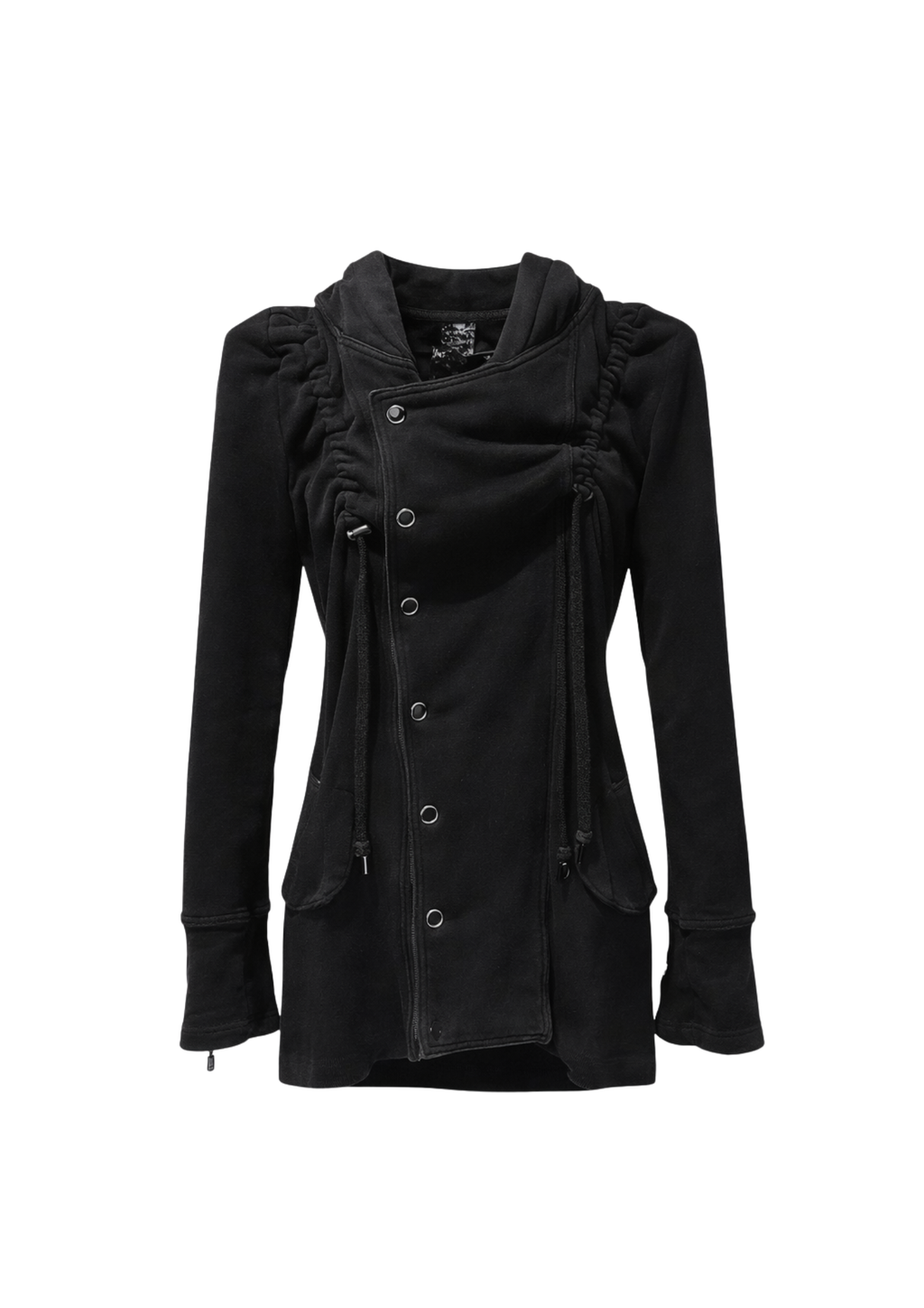 TORNADO MART ARCHIVAL TORNADO MART Asymmetrical Snap Front Parka