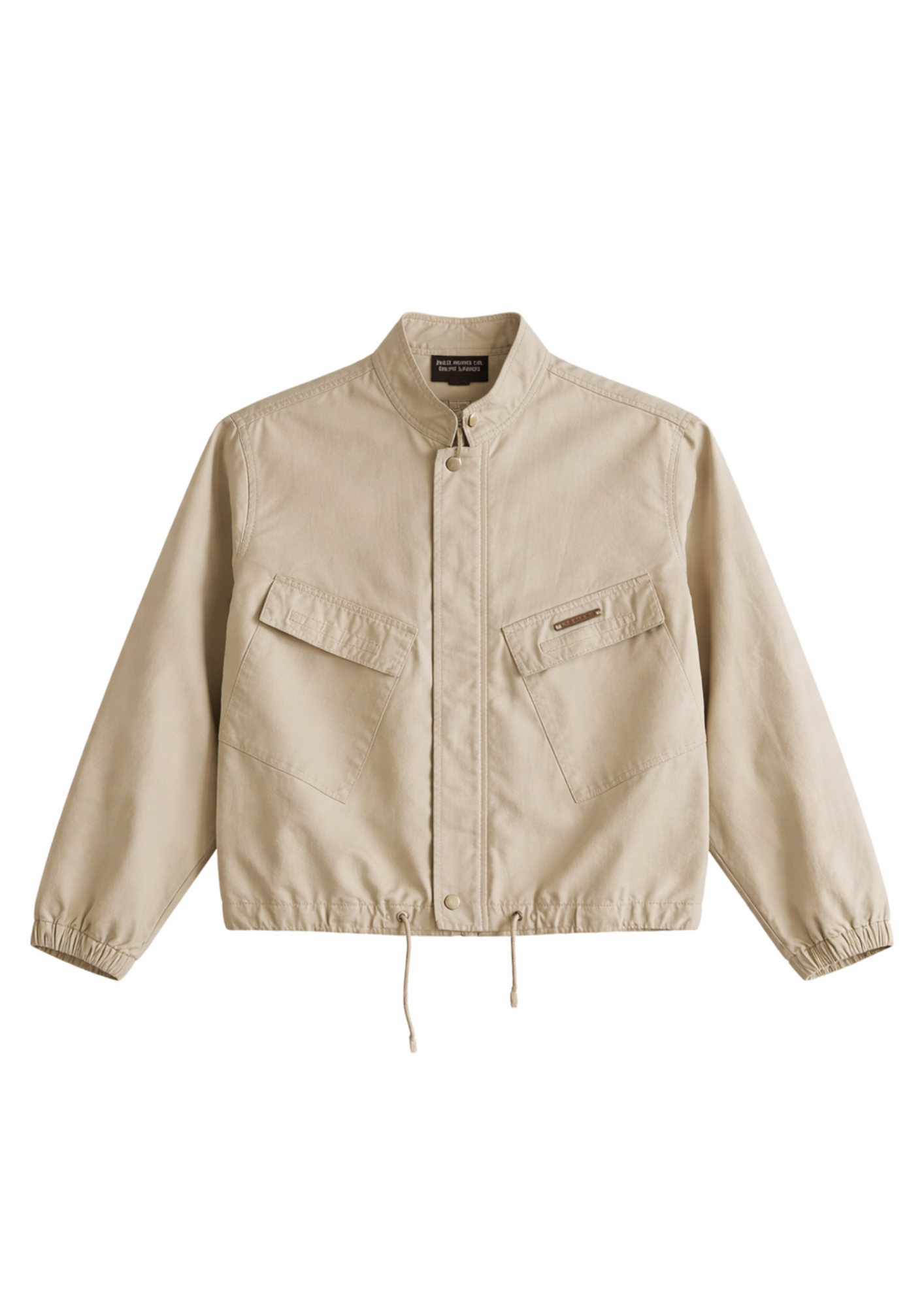Ralph Lauren Structured Ralph Lauren Crop Jacket in Beige
