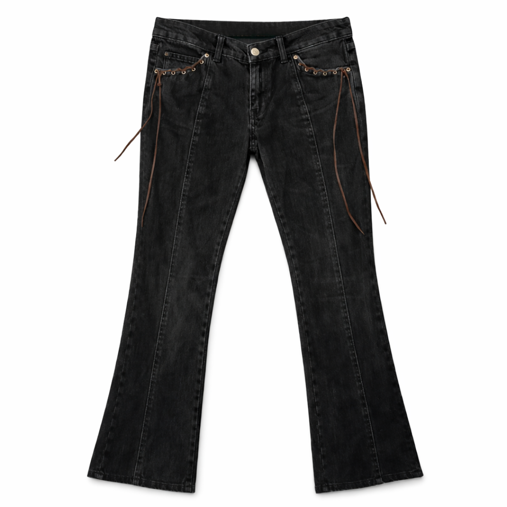 Vintage Coat of Arms Plave Bootcut