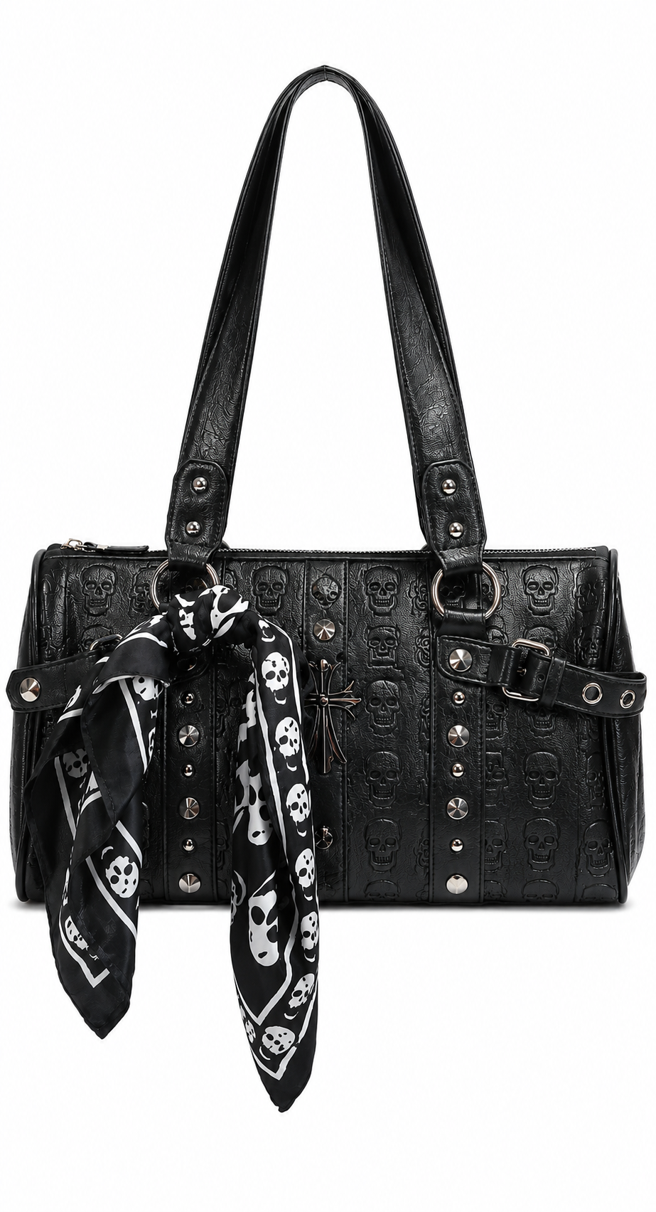 BAG33 - front view with skull scarf