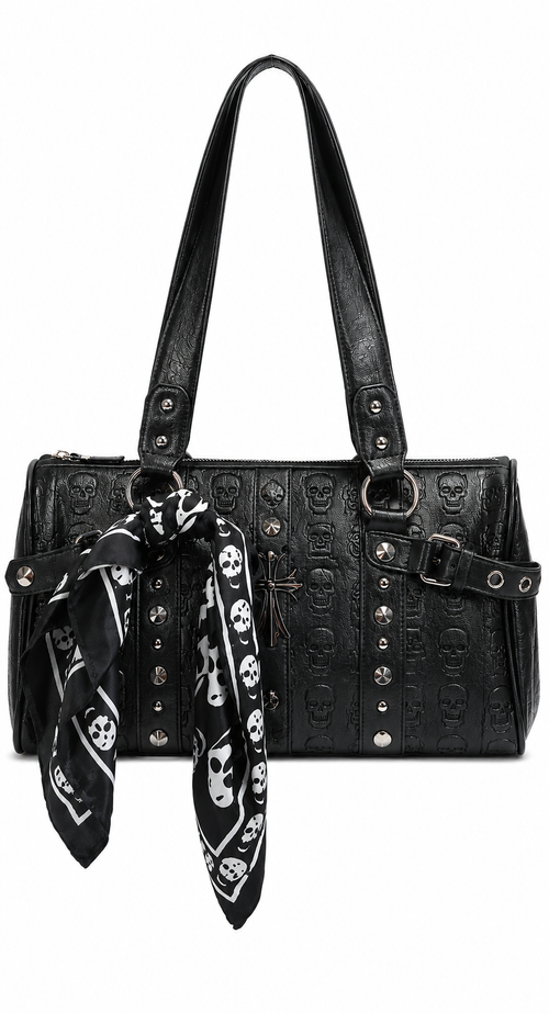 BAG33 - front view with skull scarf
