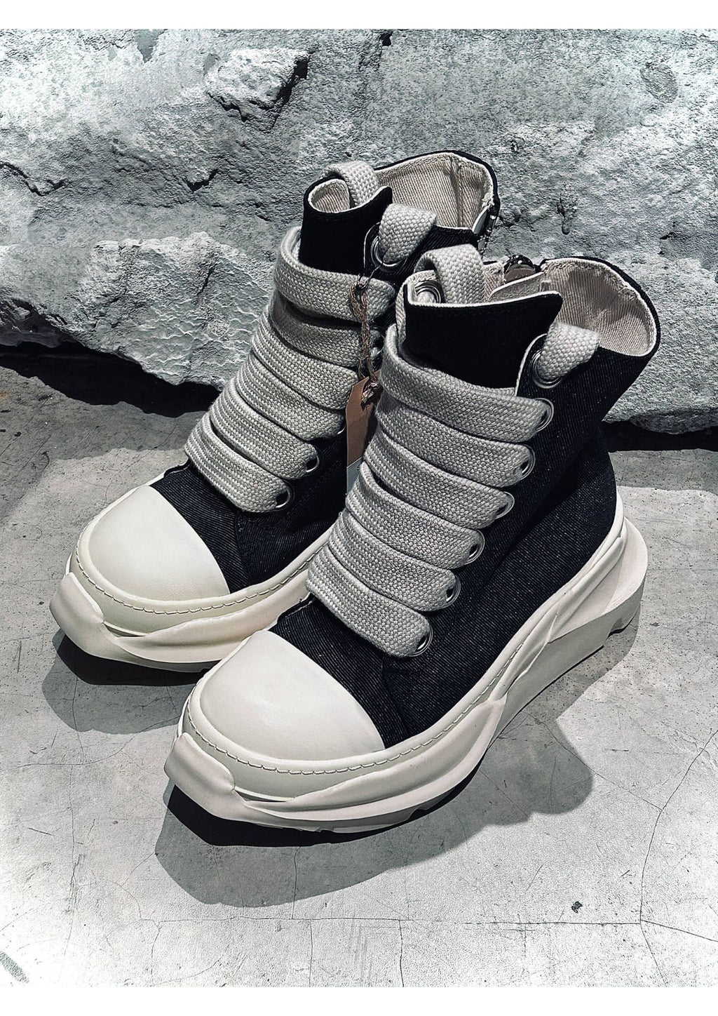 High-Top Platform Sneakers