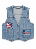 Family Plot Denim Vest