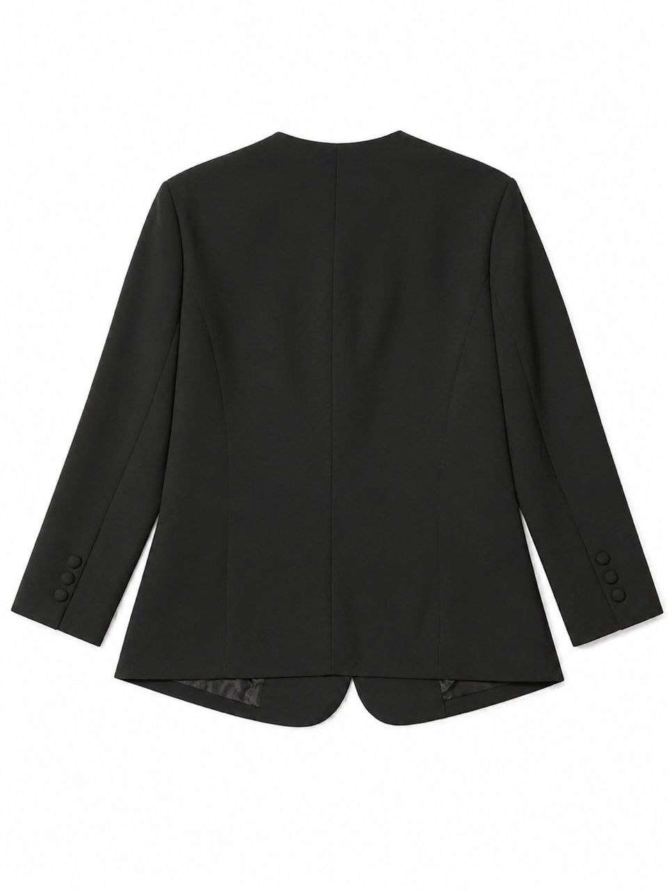 Blazer with Floral Pinwork