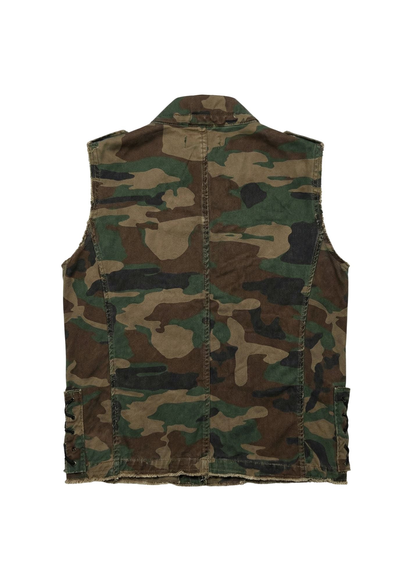 Beno Zip-Up Tactical Camo Vest