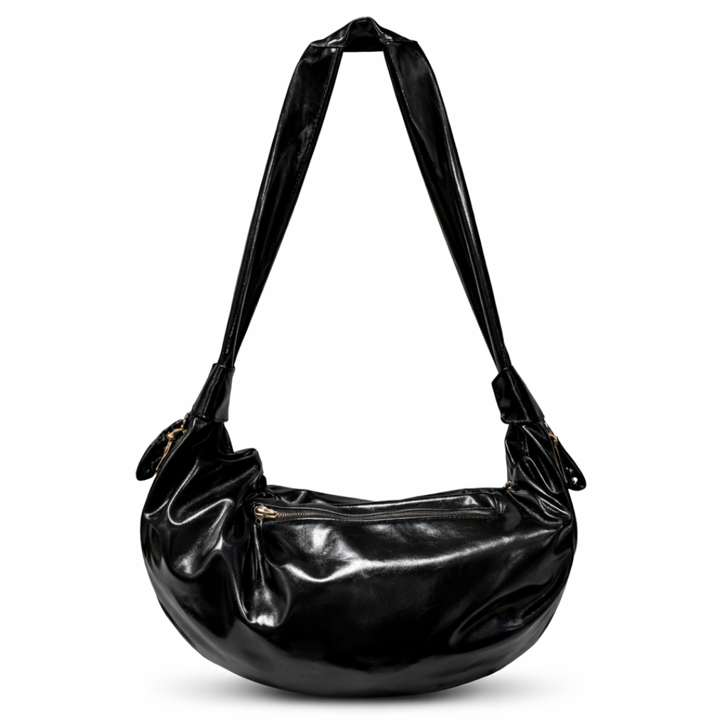 Croissant Crossbag with Charms