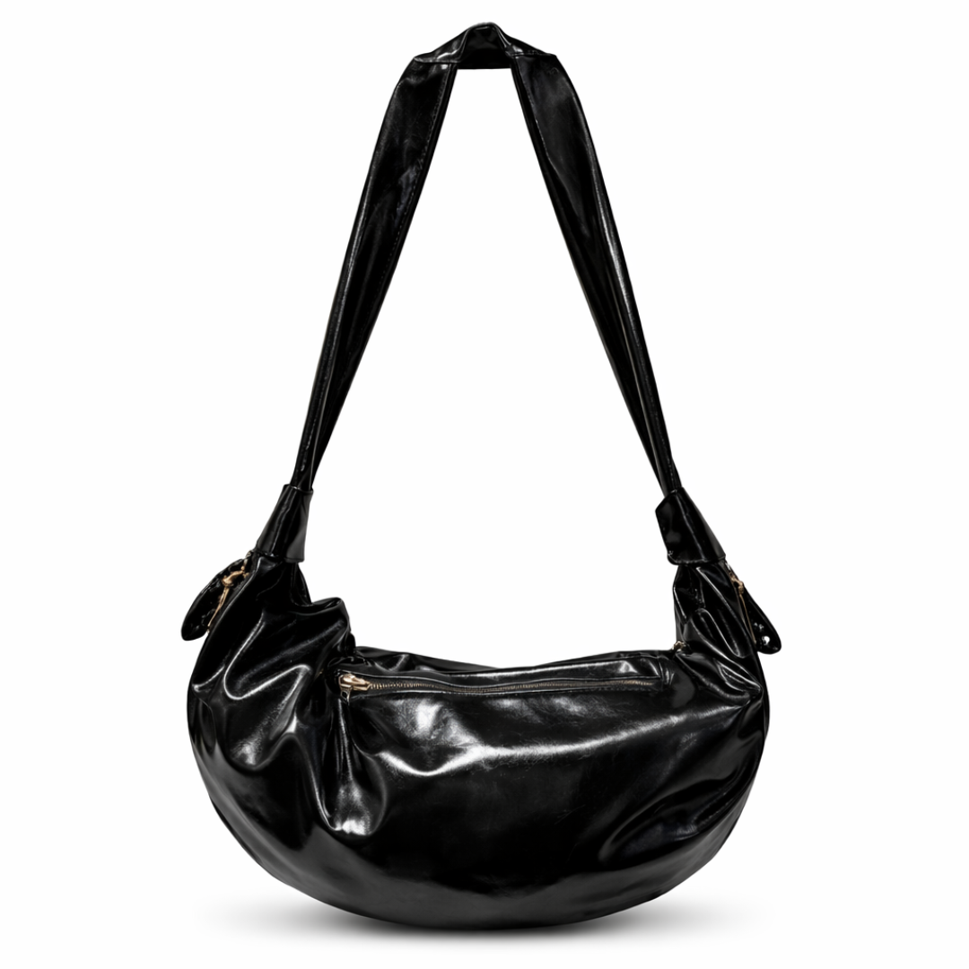 Croissant Crossbag with Charms