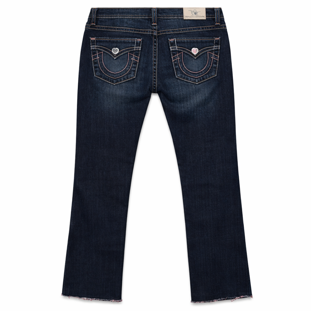 True Religion Scarline straight cut denim