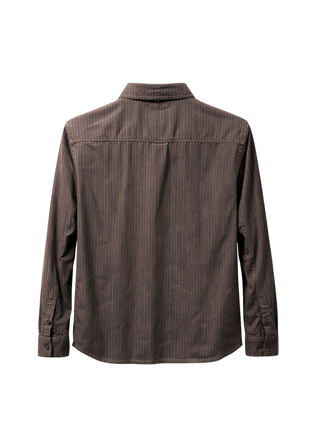 Crinkle Finish Button Up Utility Shirt