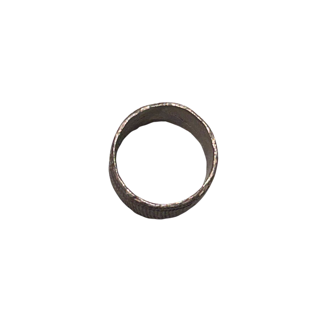 White Bandage Ring RG00038 - Detail view