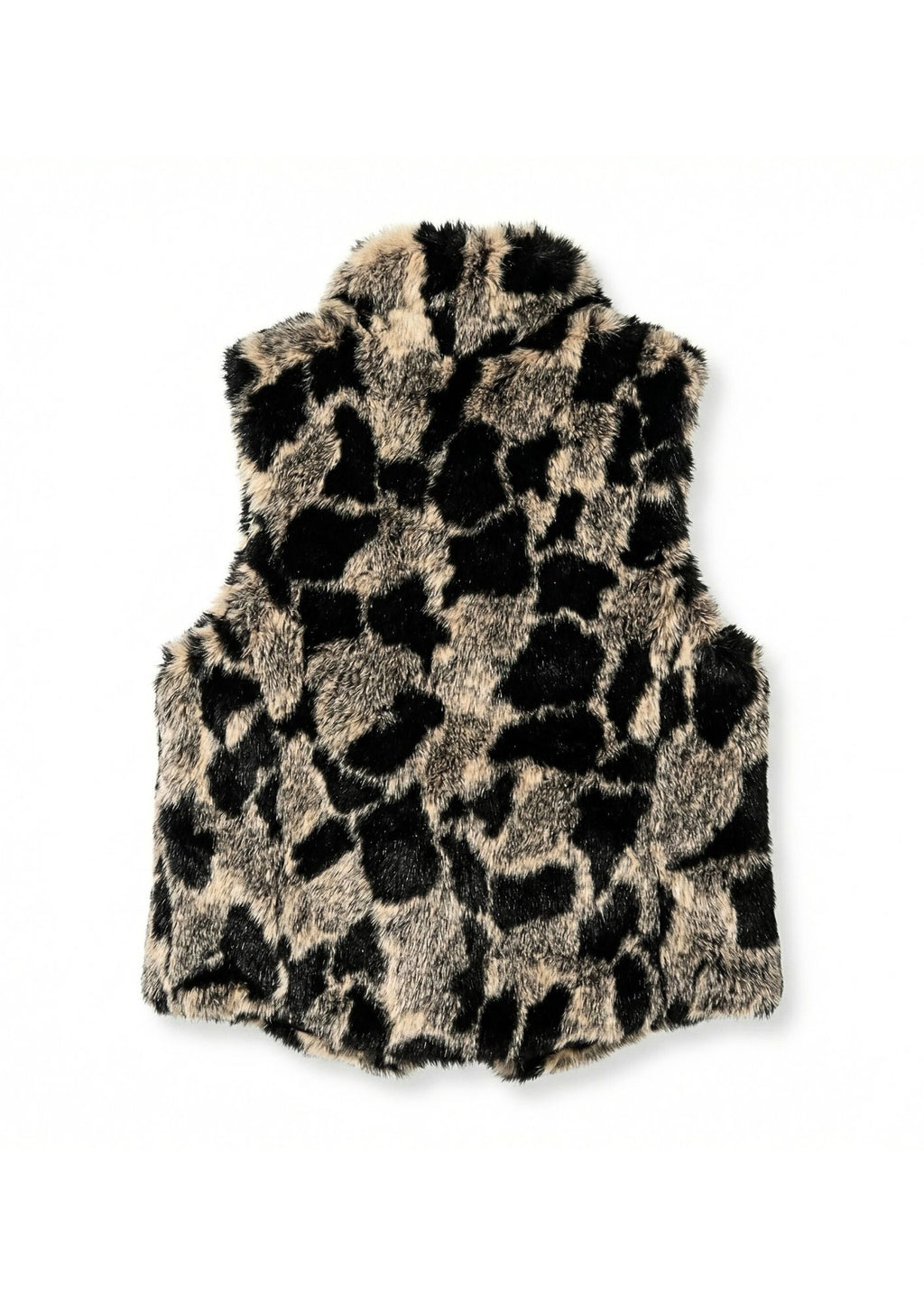 FURRY VEST - Back view