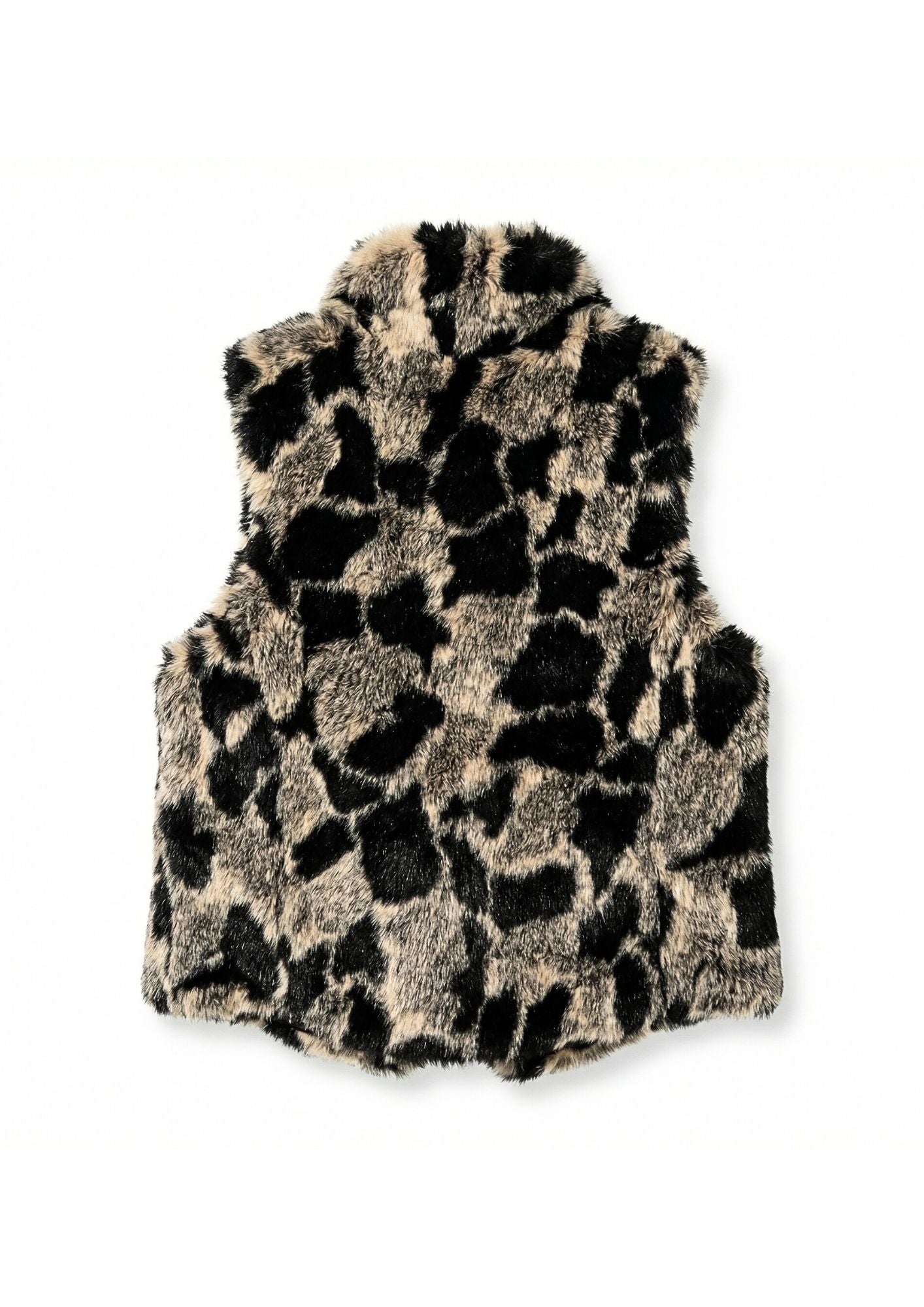 FURRY VEST - Back view