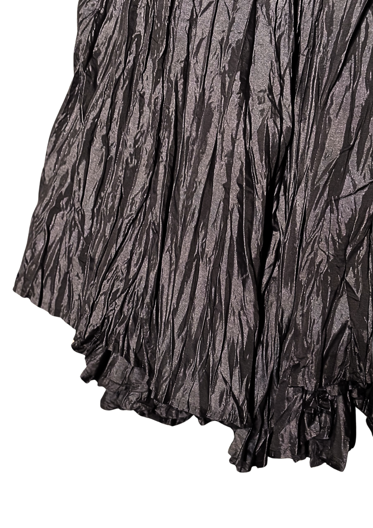 Sunrose Black Long Skirt SKT00020 - Back view